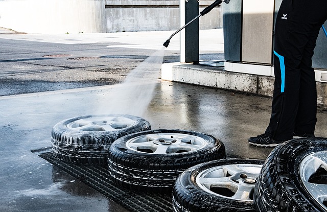 cara menggunakan high pressure washer