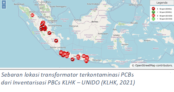 Keberadaan dan Ancaman Polychlorinated Biphenyls di Indonesia (Bagian 1)