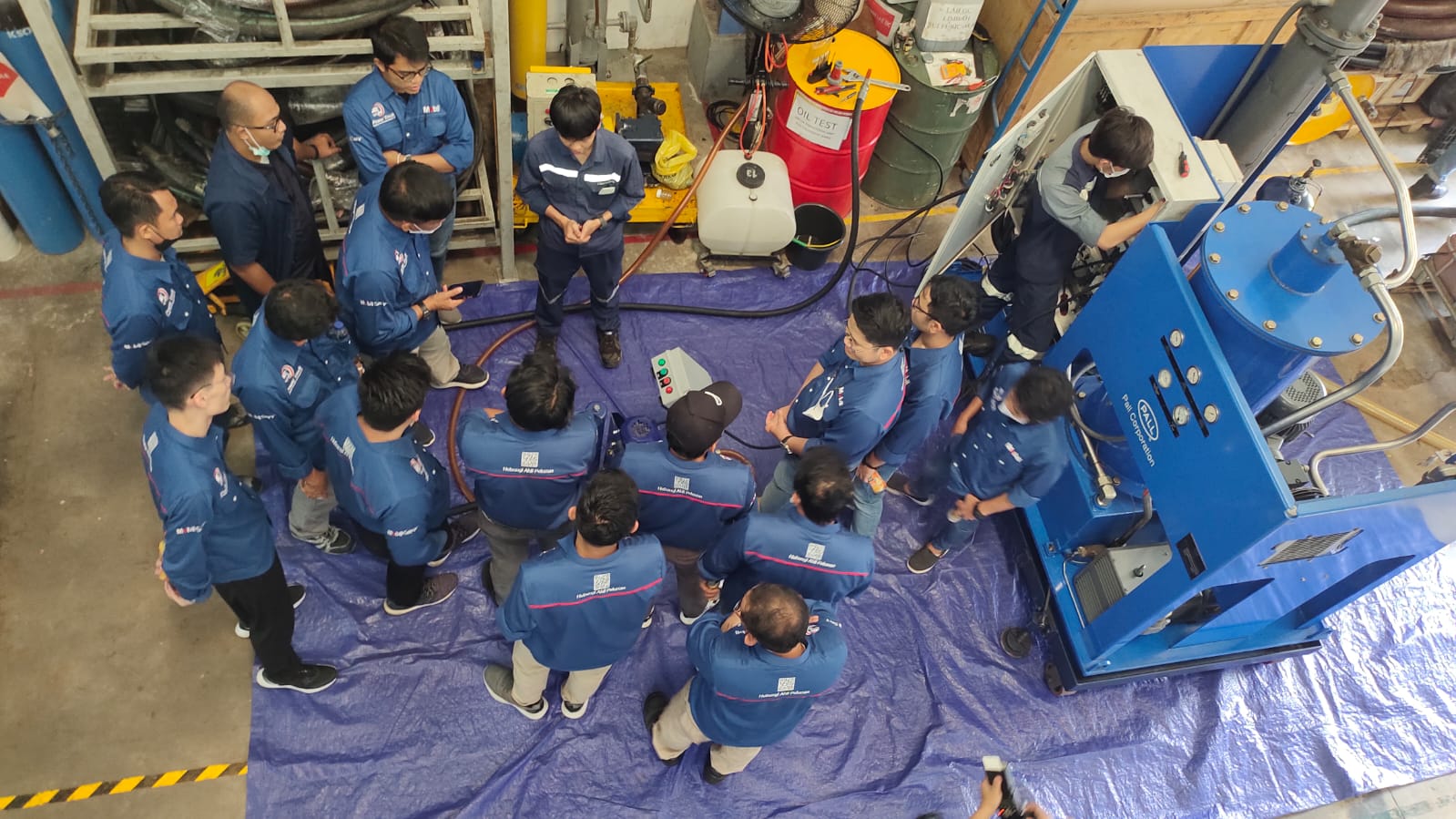 Training dan Praktek "Contamination Control" PT Hyprowira Adhitama untuk PT ExxonMobil Lubricants Indonesia