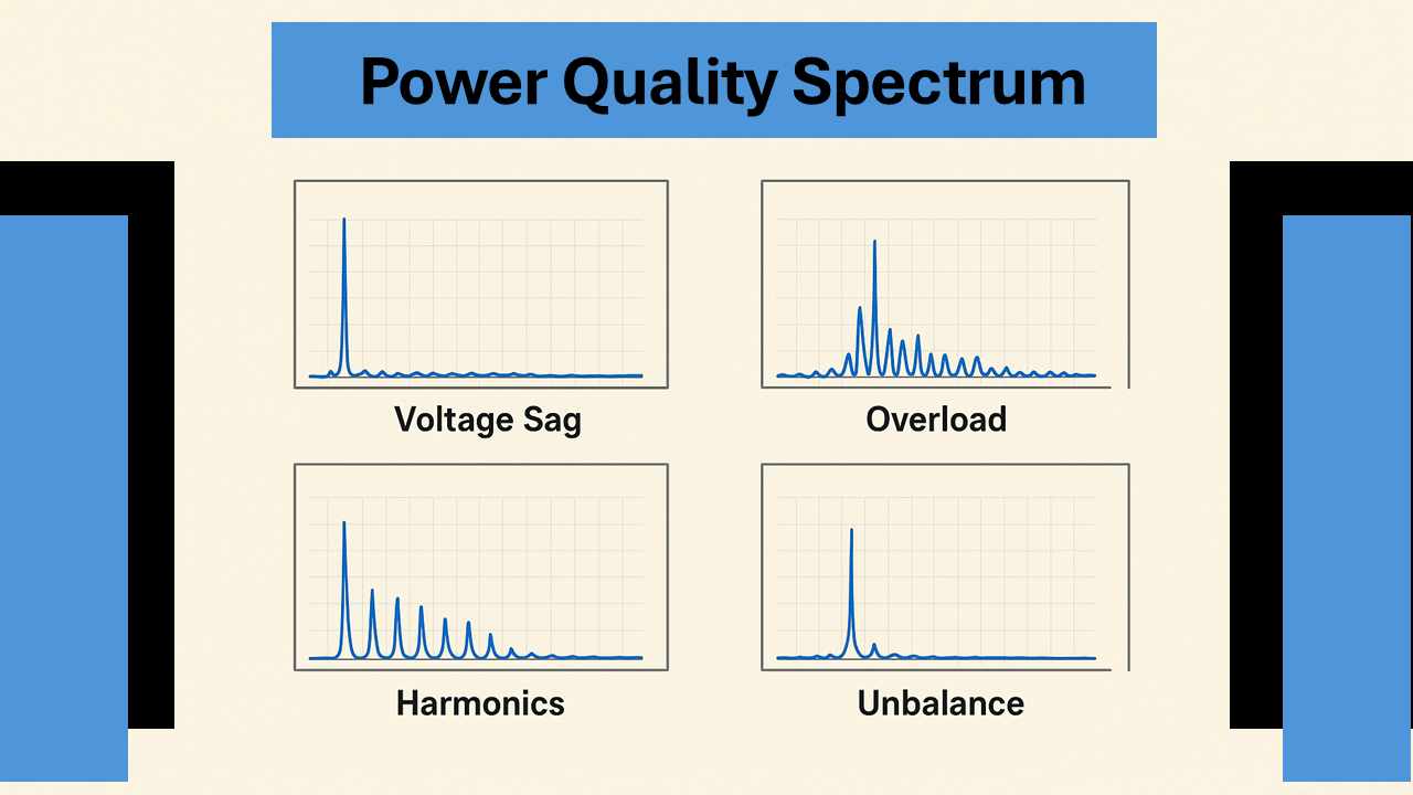 Electric Motor Condition Monitoring Menggunakan Power Quality Spectrum