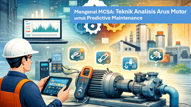Mengenal MCSA: Teknik Analisis Arus Motor untuk Predictive Maintenance