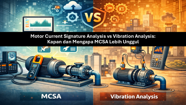 Motor Current Signature Analysis vs Vibration Analysis: Kapan dan Mengapa MCSA Lebih Unggul