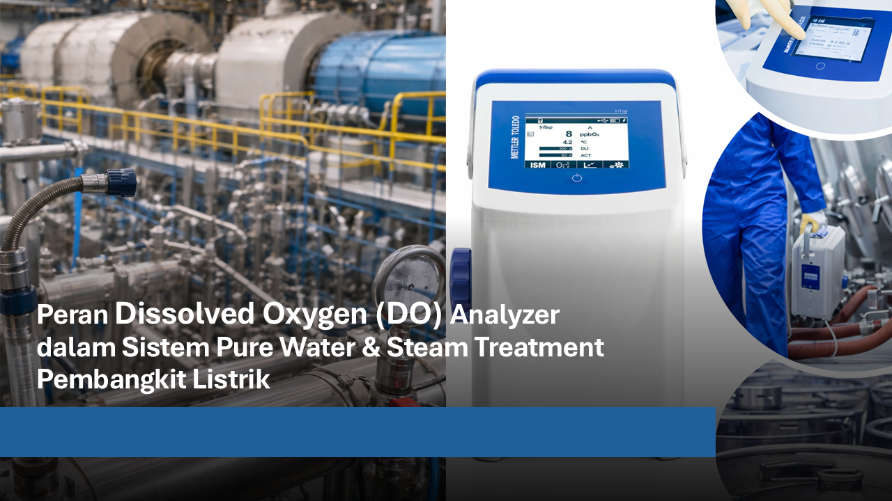 Peran Dissolved Oxygen (DO) Analyzer dalam Sistem Pure Water & Steam Treatment Pembangkit Listrik