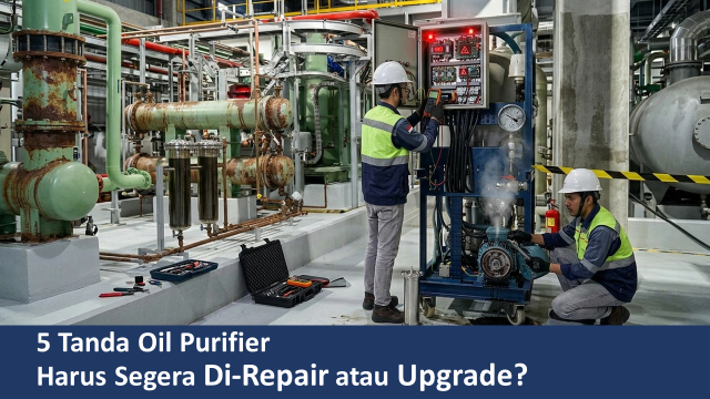 5 Tanda Oil Purifier Harus Segera Di-Repair atau Upgrade
